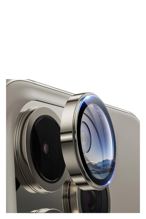 Bikordon Safir iPhone 15 Serisi için Lens Koruyucu iPhone 15 Pro Max bikordon