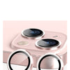 Bikordon Safir iPhone 15 Serisi için Lens Koruyucu - Pembe