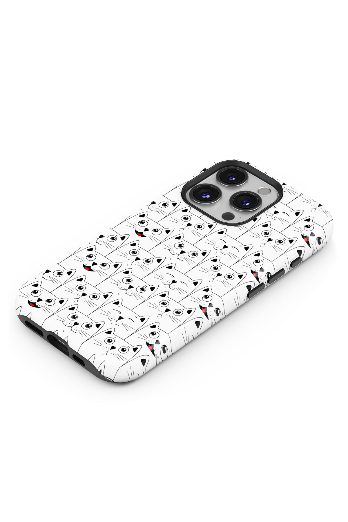 DuoShield iPhone 16 Pro Max Kılıf - Cats | Magsafe Uyumlu Bikordon