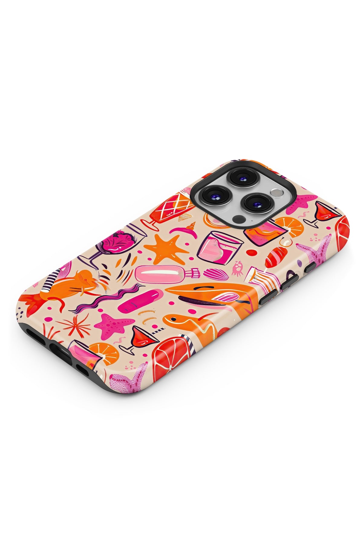 DuoShield iPhone 16 Pro Max Kılıf - Summer | Magsafe Uyumlu Bikordon
