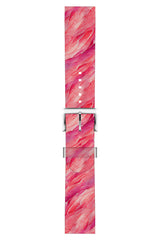Apple Watch Uyumlu UV Baskılı Silikon Kordon Attract
