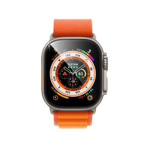 Apple Watch Ultra Uyumlu Metal Çerçeveli Ekran Koruyucu Bamford  bikordon