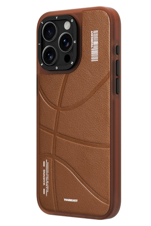 Youngkit Bacboard iPhone 15 Pro Max Magsafe Compatible Case Brown 