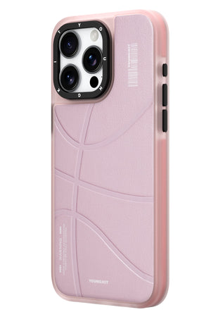 Youngkit Bacboard iPhone 15 Pro Magsafe Compatible Case Pink 