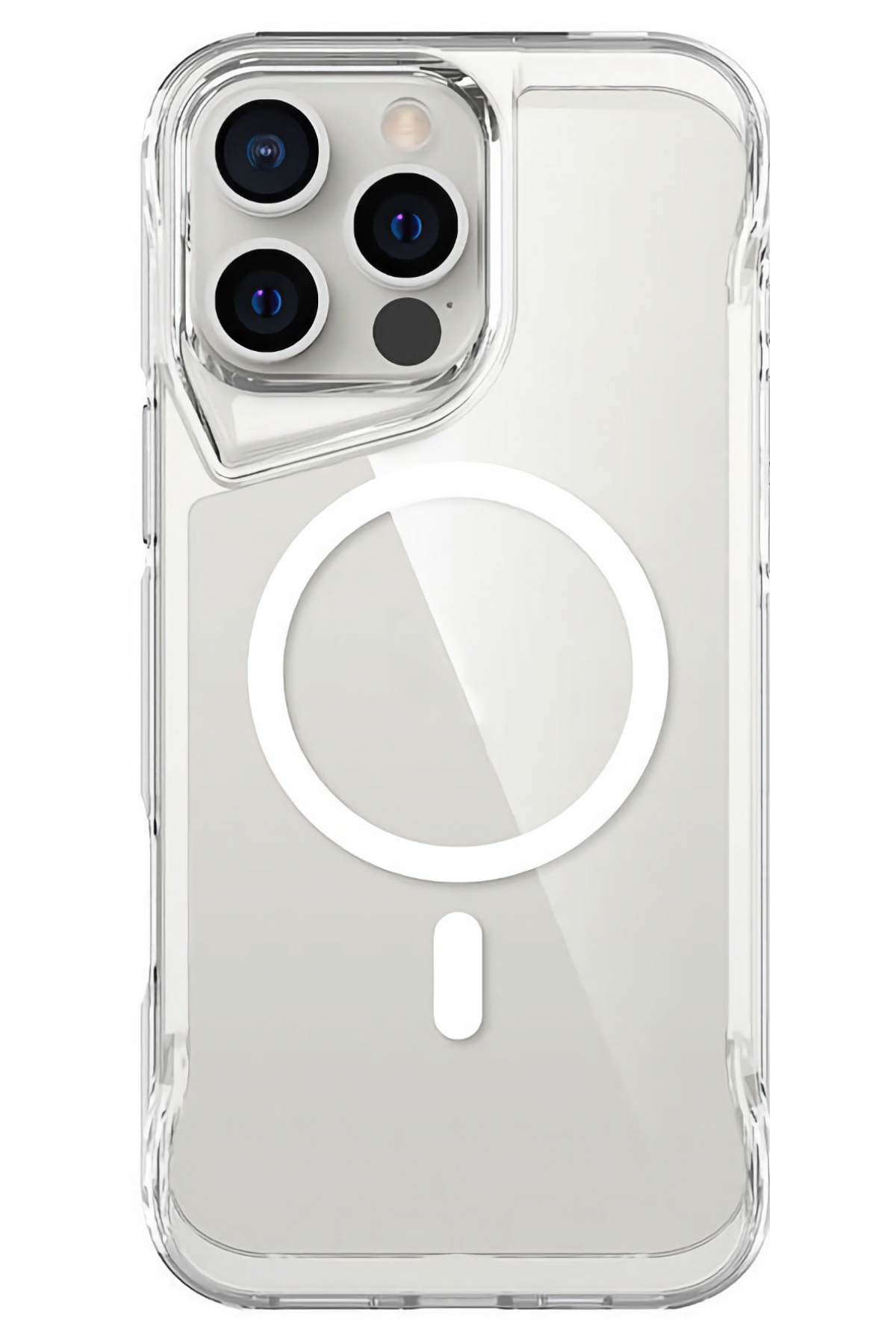 Artoncase Apple iPhone 16 Pro Max Magsafe Uyumlu Shield Şeffaf Kılıf Artoncase