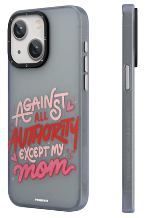 Youngkit Sweet Language Bethany Green Designed iPhone 13 / 14 Compatible Case Gray 