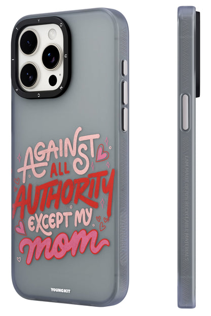 Youngkit Sweet Language Bethany Green Tasarımlı iPhone 13 Pro uyumlu Kılıf Gri  Youngkit