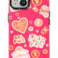 Youngkit Sweet Language Bethany Green Designed iPhone 13 / 14 Compatible Case Pink 