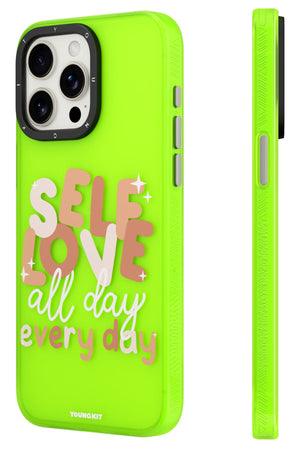Youngkit Sweet Language Bethany Green Designed iPhone 14 Pro Compatible Case Green 