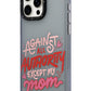 Youngkit Sweet Language Bethany Green Designed iPhone 15 Pro Compatible Case Gray 