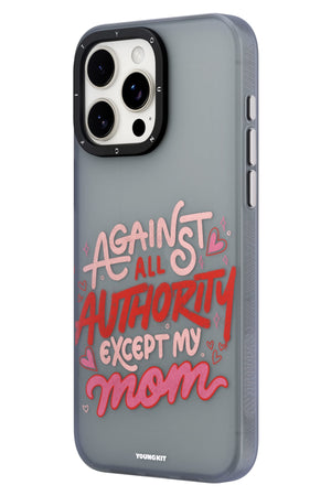 Youngkit Sweet Language Bethany Green Designed iPhone 15 Pro Compatible Case Gray 