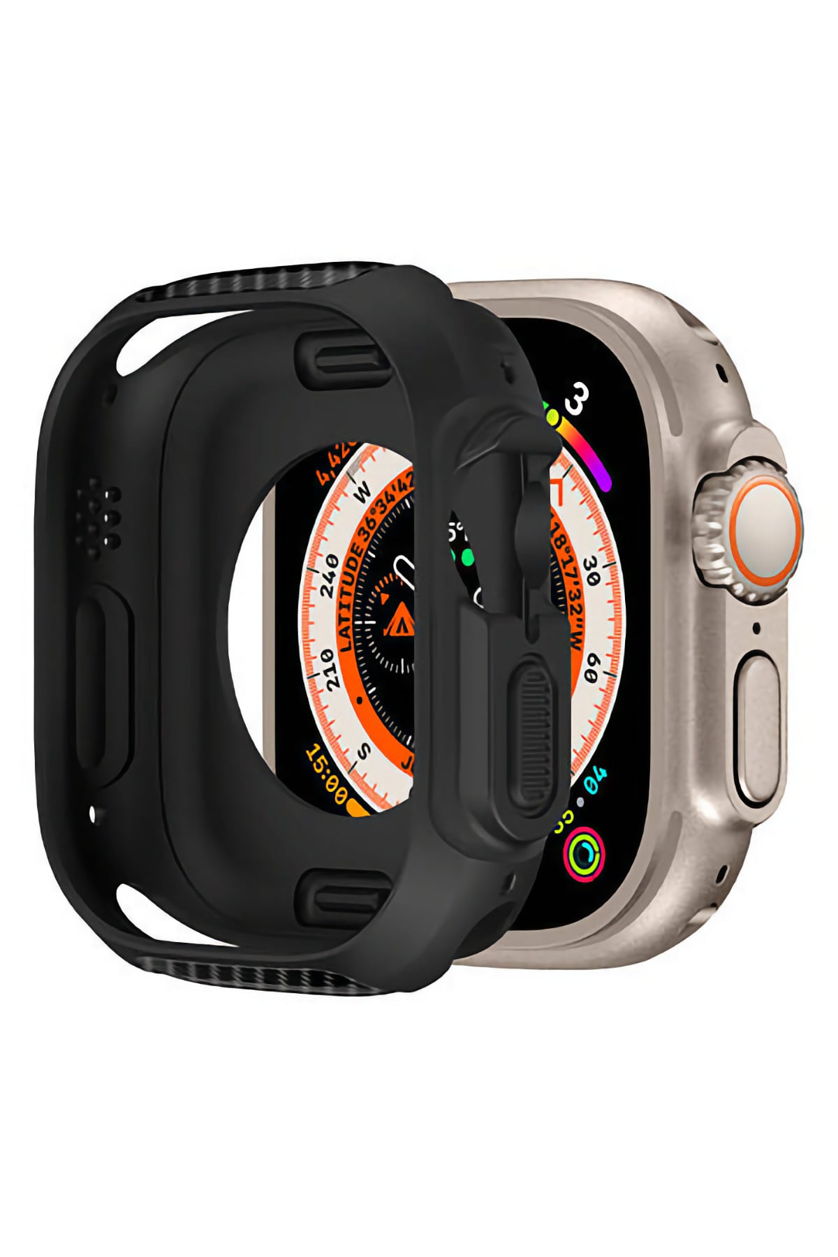 Apple Watch Ultra Uyumlu Guard Kasa Koruyucu Biro  bikordon