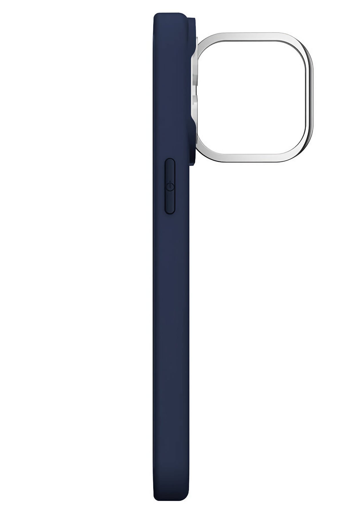 Youngkit Bitty Cream iPhone 15 Pro Magsafe Uyumlu Standlı Silikon Kılıf Mavi  Youngkit