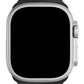 Apple Watch Ultra Uyumlu Royal Loop Rubber Kordon Black Coal  bikordon