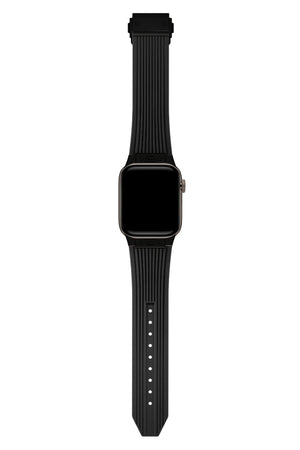 Apple Watch Uyumlu Streamlined Silikon Kordon Black Olido  bikordon