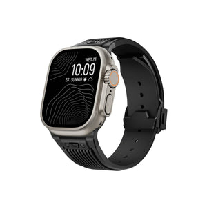 Apple Watch Uyumlu Streamlined Silikon Kordon Black Olido  bikordon
