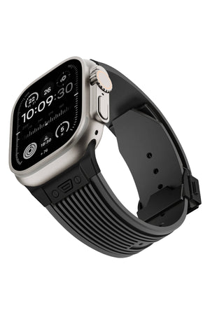 Apple Watch Uyumlu Streamlined Silikon Kordon Black Olido  bikordon