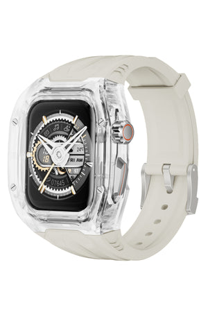 Apple Watch Uyumlu King Loop Kasa Koruyucu Silikon Kordon Bristol