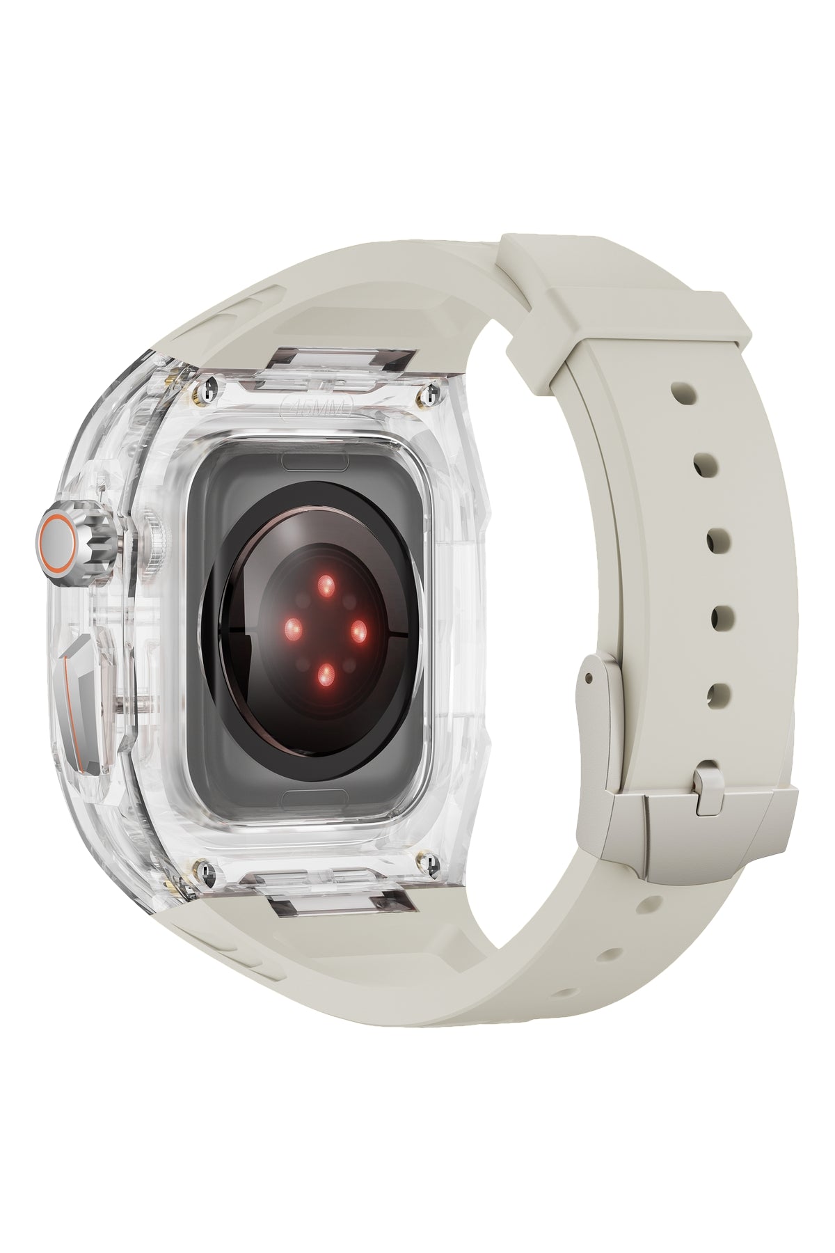 Apple Watch Uyumlu King Loop Kasa Koruyucu Silikon Kordon Bristol  bikordon