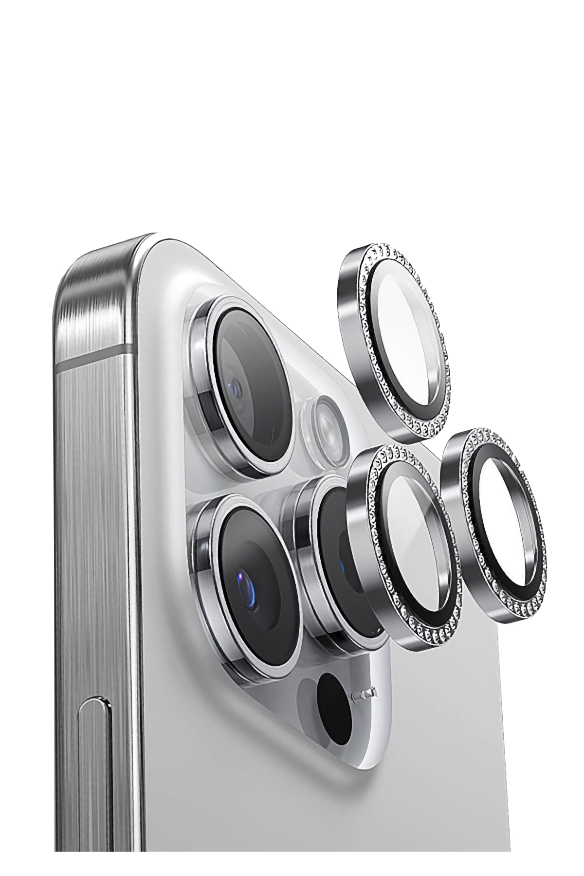 Casebang Gem iPhone 14 Pro / 14 Pro Max Kamera Lens Koruyucu  Casebang