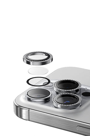Casebang Gem iPhone 15 Serisi Kamera Lens Koruyucu  Casebang