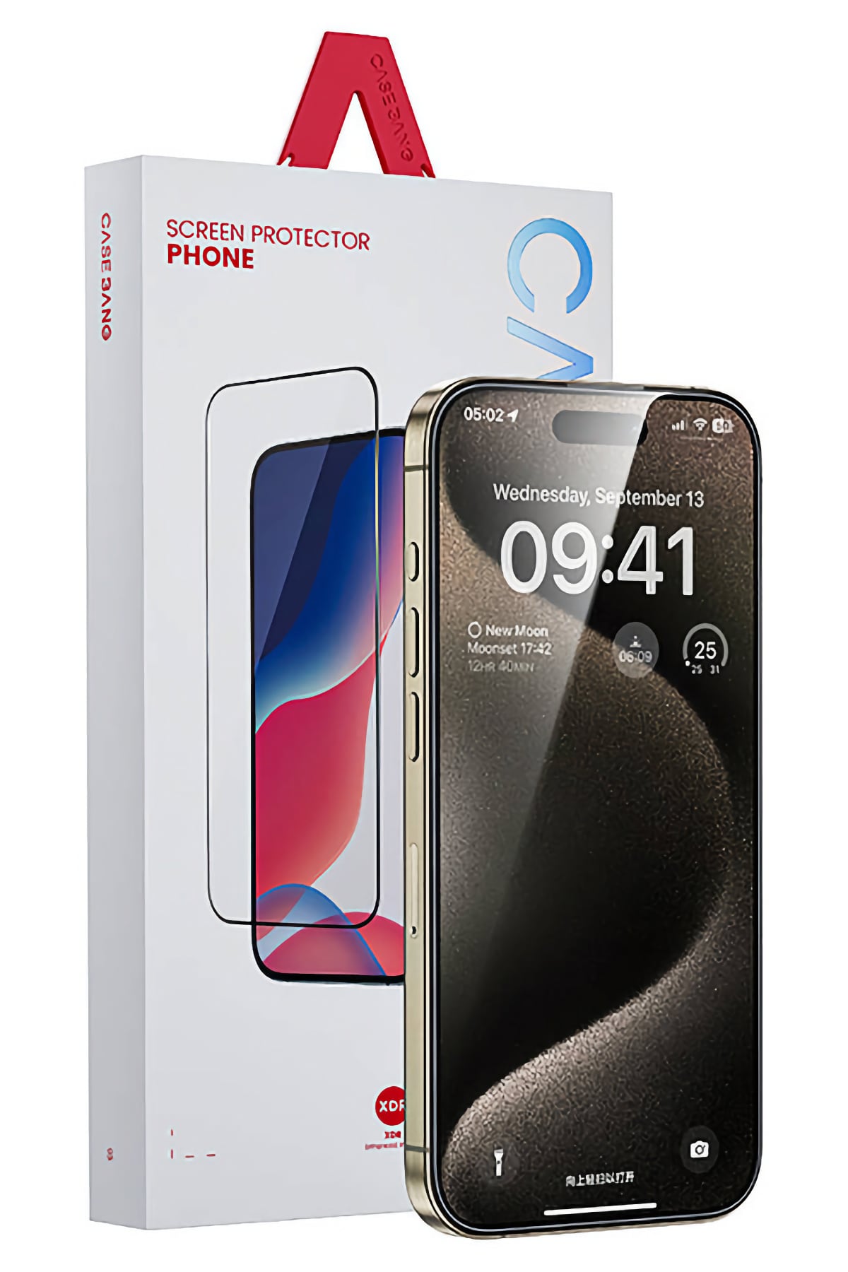 Casebang iPhone 15 Serisi Clear HD Ekran Koruyucu Kolay Uygulama Aparatlı  Casebang