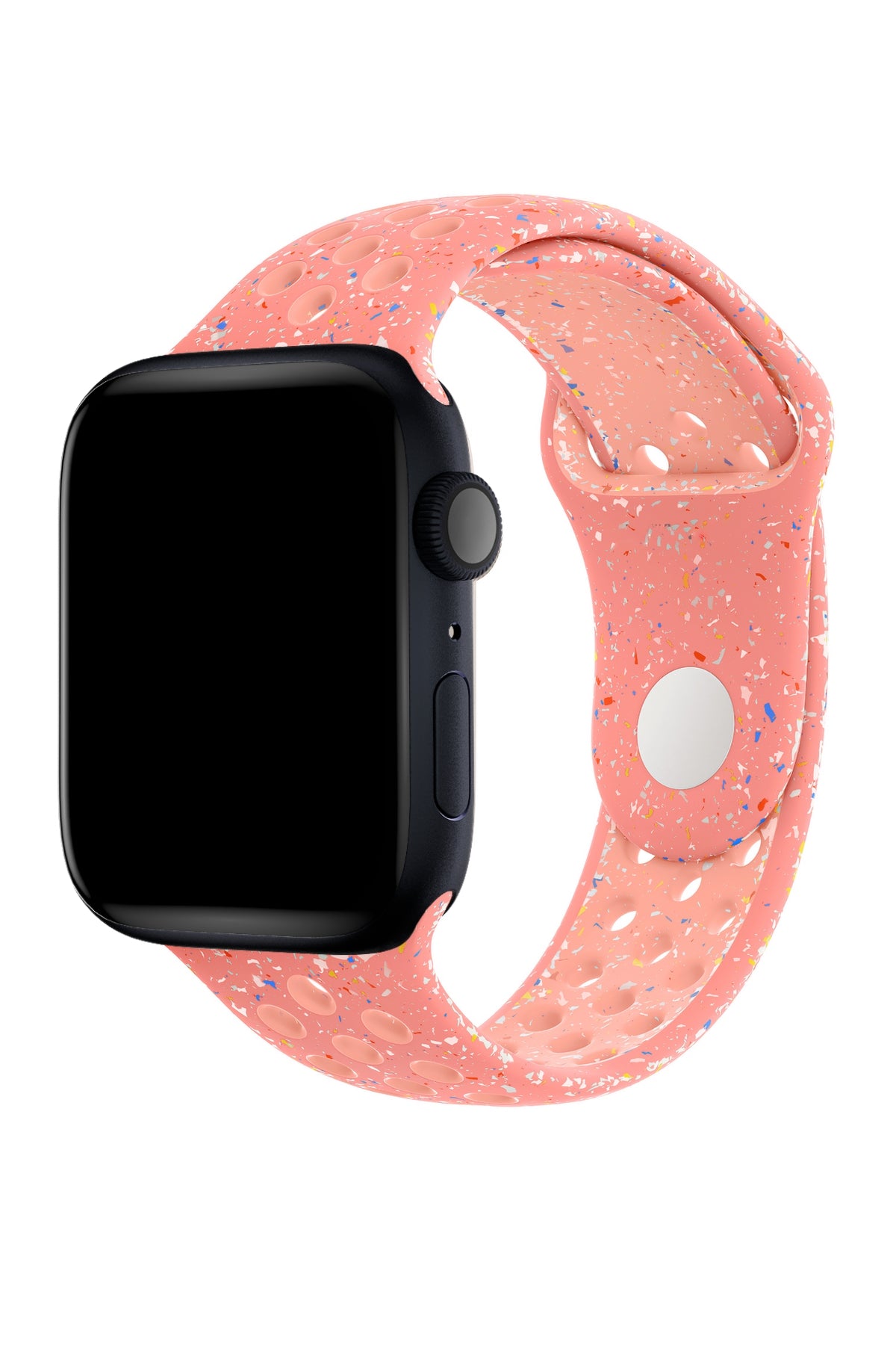 Apple Watch Uyumlu Silikon Delikli Spor Kordon Cinder  bikordon