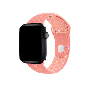 Apple Watch Uyumlu Silikon Delikli Spor Kordon Cinder  bikordon