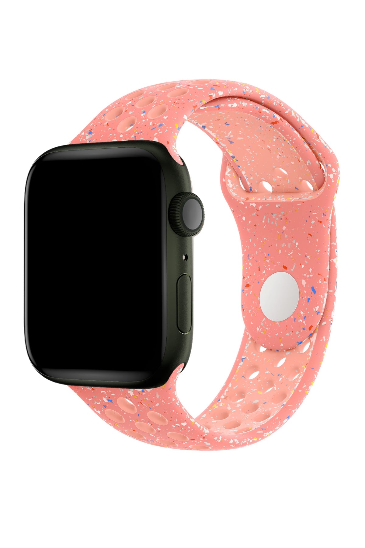 Apple Watch Uyumlu Silikon Delikli Spor Kordon Cinder  bikordon