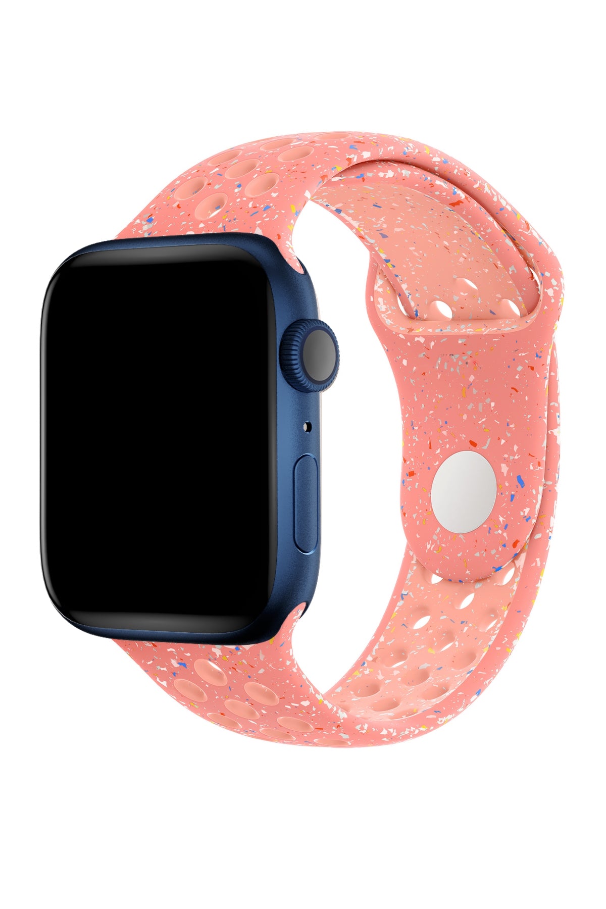 Apple Watch Uyumlu Silikon Delikli Spor Kordon Cinder  bikordon