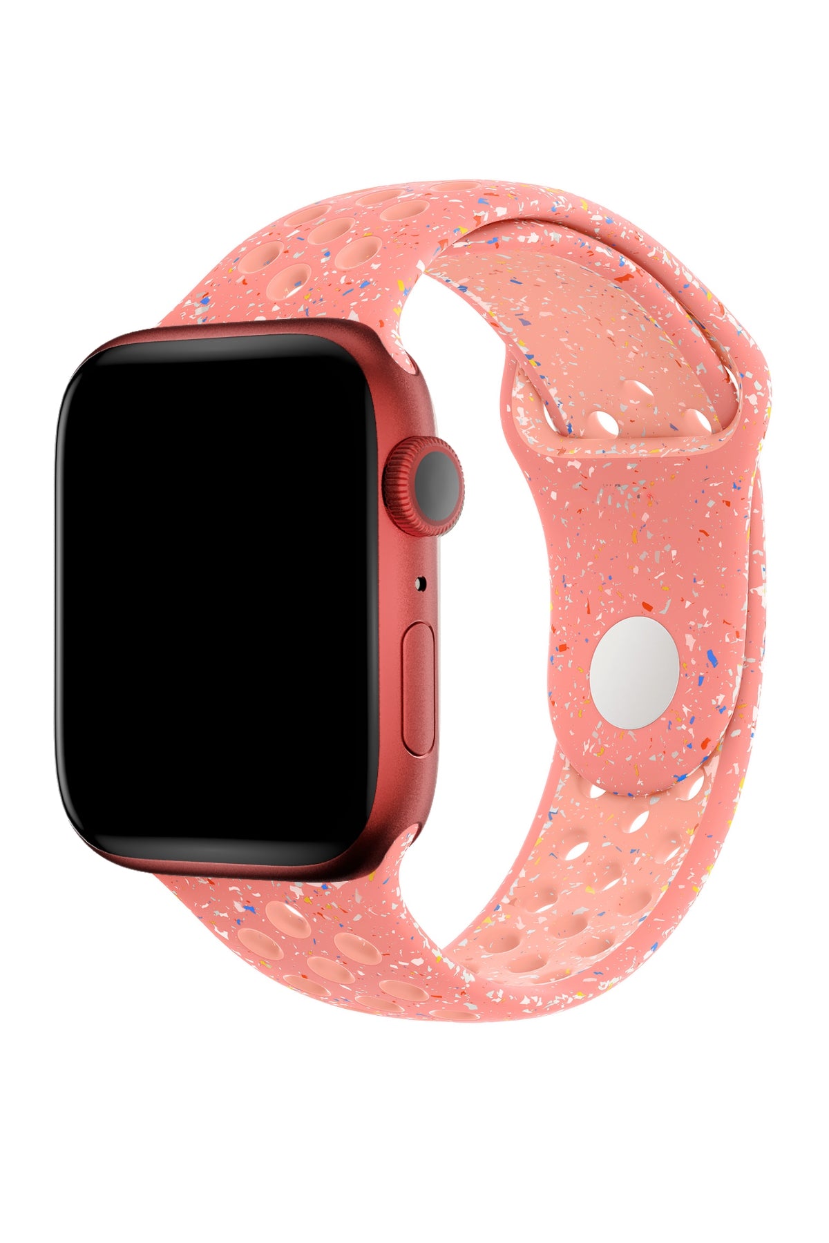 Apple Watch Uyumlu Silikon Delikli Spor Kordon Cinder  bikordon
