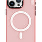 Youngkit Colored Sand iPhone 14 Pro Max uyumlu Magsafe Buzlu Pembe Kılıf  Youngkit