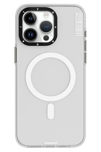 Youngkit Crystal Colored iPhone 15 Pro Max uyumlu Magsafe Şeffaf Kılıf