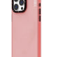 Youngkit Colored Sand iPhone 15 Pro Max uyumlu Buzlu Pembe Kılıf