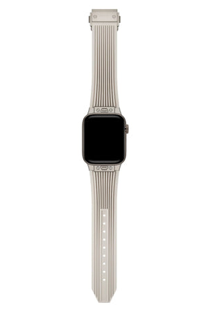 Apple Watch Uyumlu Streamlined Silikon Kordon Cream  bikordon