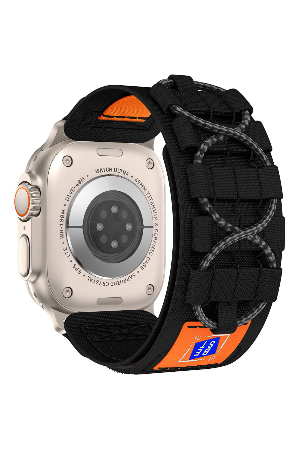 Apple Watch Uyumlu Tactical Loop Kordon Darker  bikordon