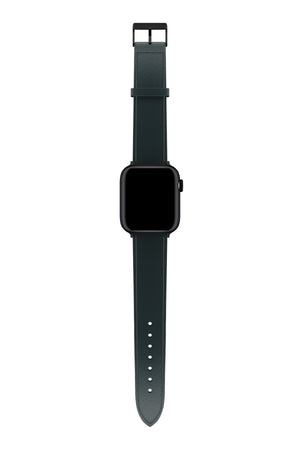 Apple Watch Uyumlu Saffiano Deri Kordon Denim  bikordon