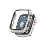 Apple Watch Uyumlu Ekran Koruyucu Taşlı Kasa Starlight  bikordon