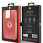 Ferrari iPhone 15 Pro Max Magsafe Uyumlu Dots Silikon Kılıf Kırmızı