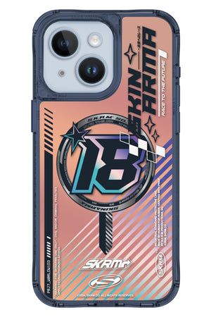 SkinArma iPhone 15 Compatible Drift Case Blue 