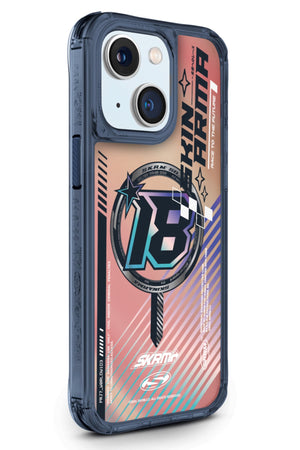 SkinArma iPhone 15 Compatible Drift Case Blue 