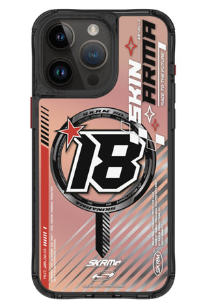SkinArma iPhone 15 Pro Compatible Drift Case Black 
