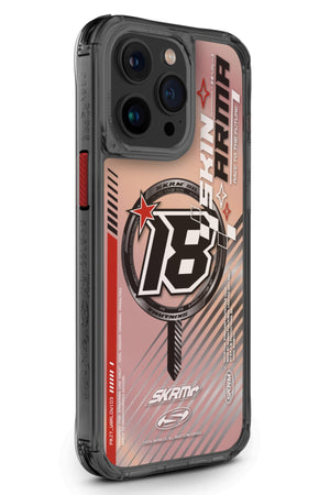 SkinArma iPhone 15 Pro Compatible Drift Case Black 