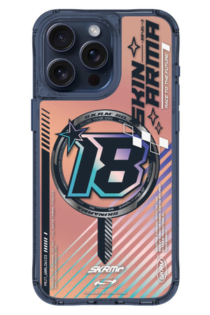 SkinArma iPhone 15 Pro Compatible Drift Case Blue 