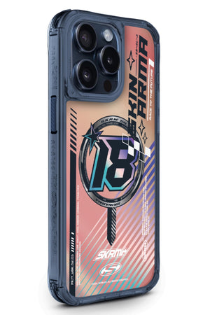 SkinArma iPhone 15 Pro Max Compatible Drift Case Blue 