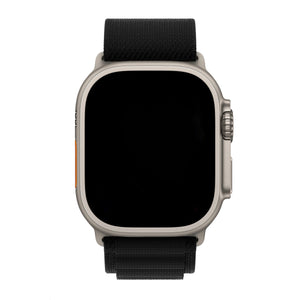 Apple Watch Uyumlu Alpine Loop Kordon Ebony  bikordon