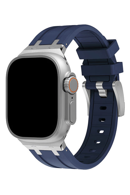 Apple Watch Ultra Uyumlu Royal Loop Rubber Kordon Force  bikordon