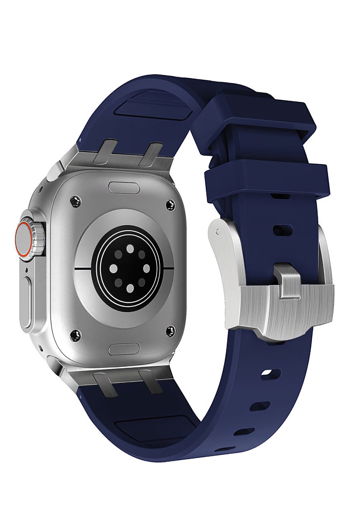 Apple Watch Ultra Uyumlu Royal Loop Rubber Kordon Force  bikordon