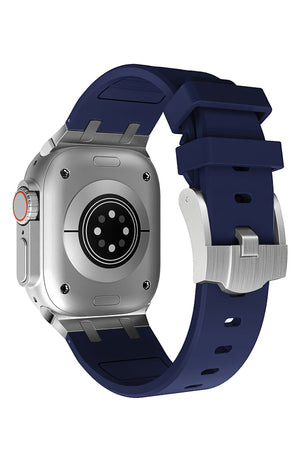 Apple Watch Ultra Uyumlu Royal Loop Rubber Kordon Force  bikordon