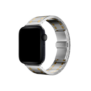 Apple Watch Uyumlu Royal Edition Çelik Kordon Fossi  bikordon